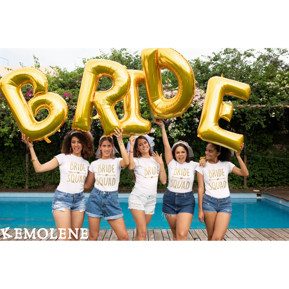 Bachelorette Shirts Bride & Bride Squad - Women'S T-Shirt