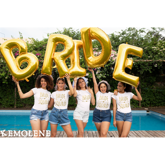 Bachelorette Shirts Bride & Bride Squad - Women'S T-Shirt