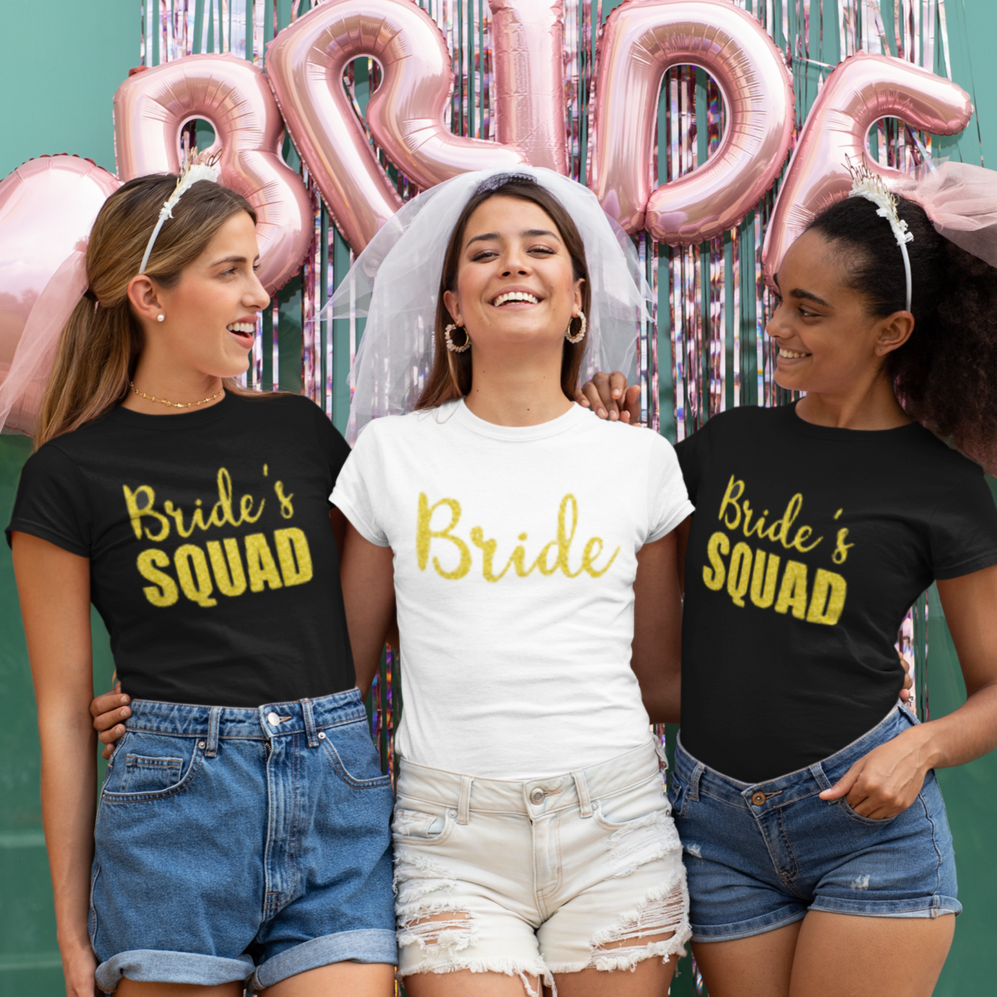 Camisas de despedida de soltera Camisa de dama de honor de escuadrón de novia Camisa de fiesta de despedida de soltera Camisa de novia Regalo de fiesta de boda Objetivos de escuadrón Propuesta de dama de honor