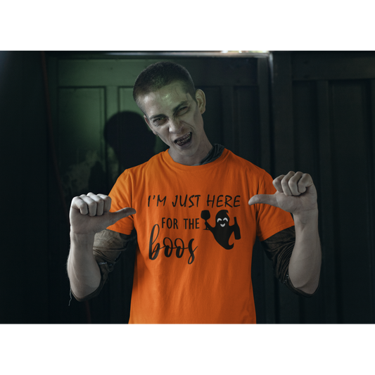 I'M Just Here For The Boos (Halloween) - Unisex Classic T-Shirt