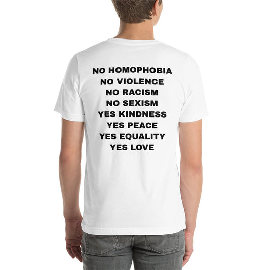 Pas de racisme oui gentillesse