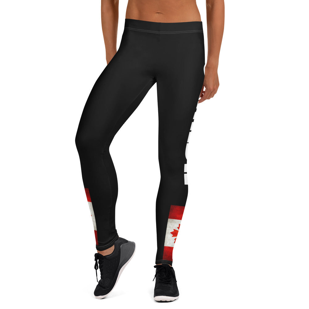 Canadian Flag Leggings