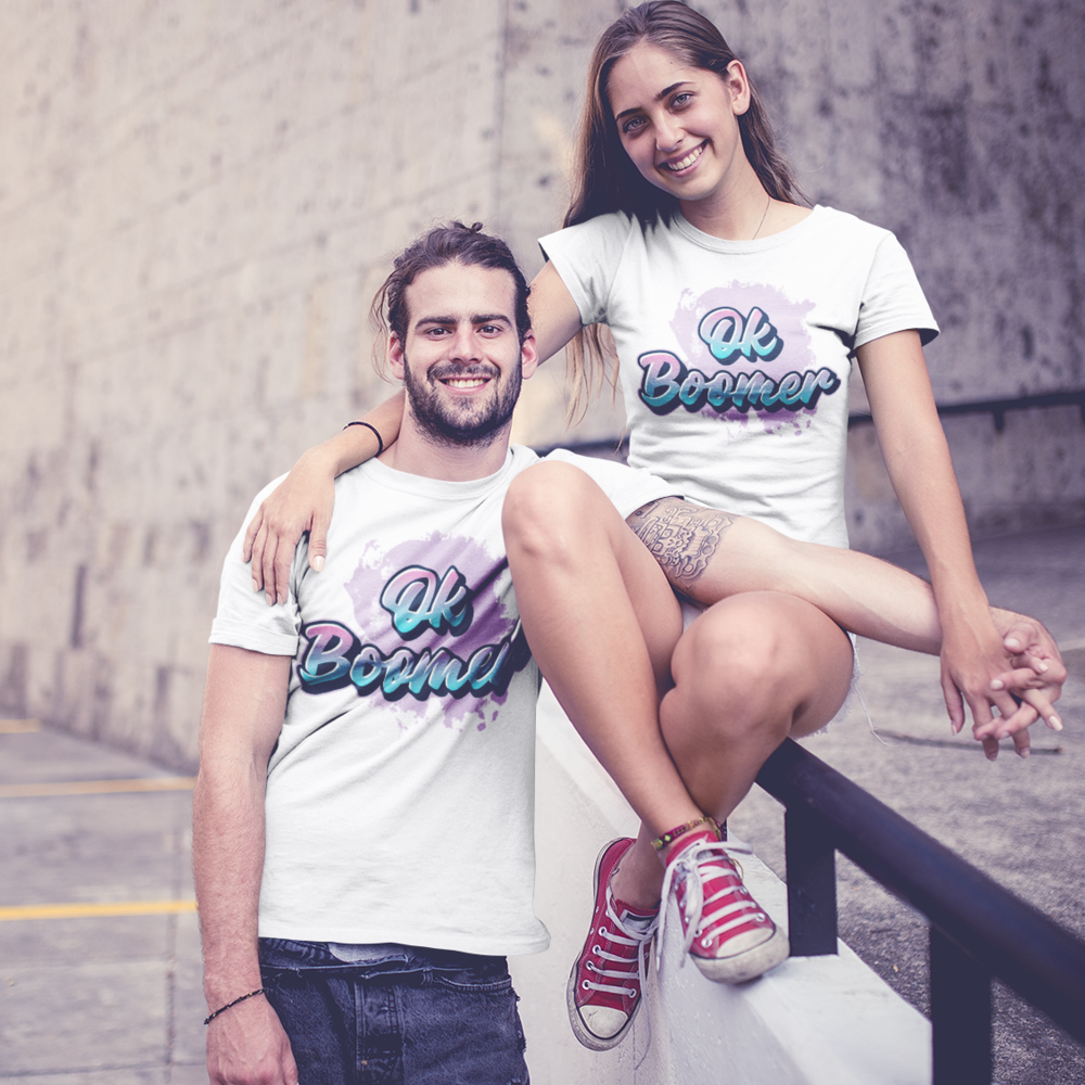 OK BOOMER Camiseta unisex, camiseta divertida de Meme para hombres y mujeres, camiseta de regalo genial sarcástica