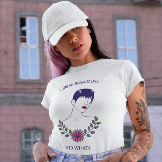 I Speak Spanglish Shirt, Funny Spanish Unisex Shirt, Latina Shirts, Chula Shirt, Spanish Teacher Shirt, Mexican, Latino, Latina Power Tee