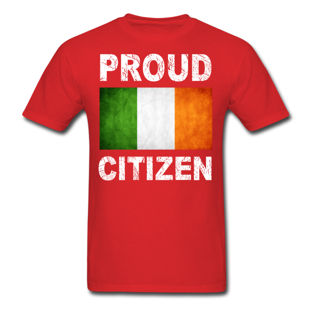 Camiseta unisex Proud Citizen, camiseta americana, irlandesa, canadiense, ucraniana, de varios países
