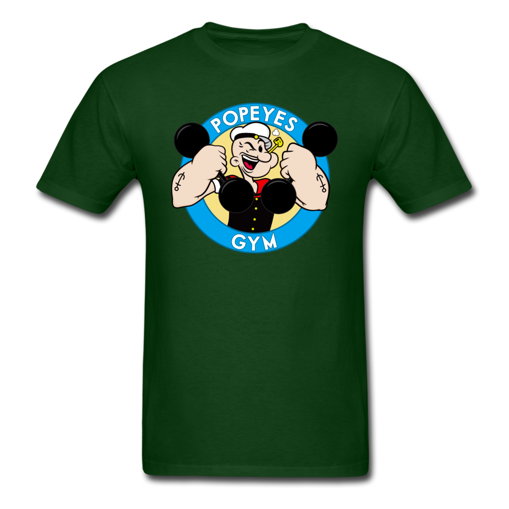 POPEYES GYM Unisex T-Shirt - forest green