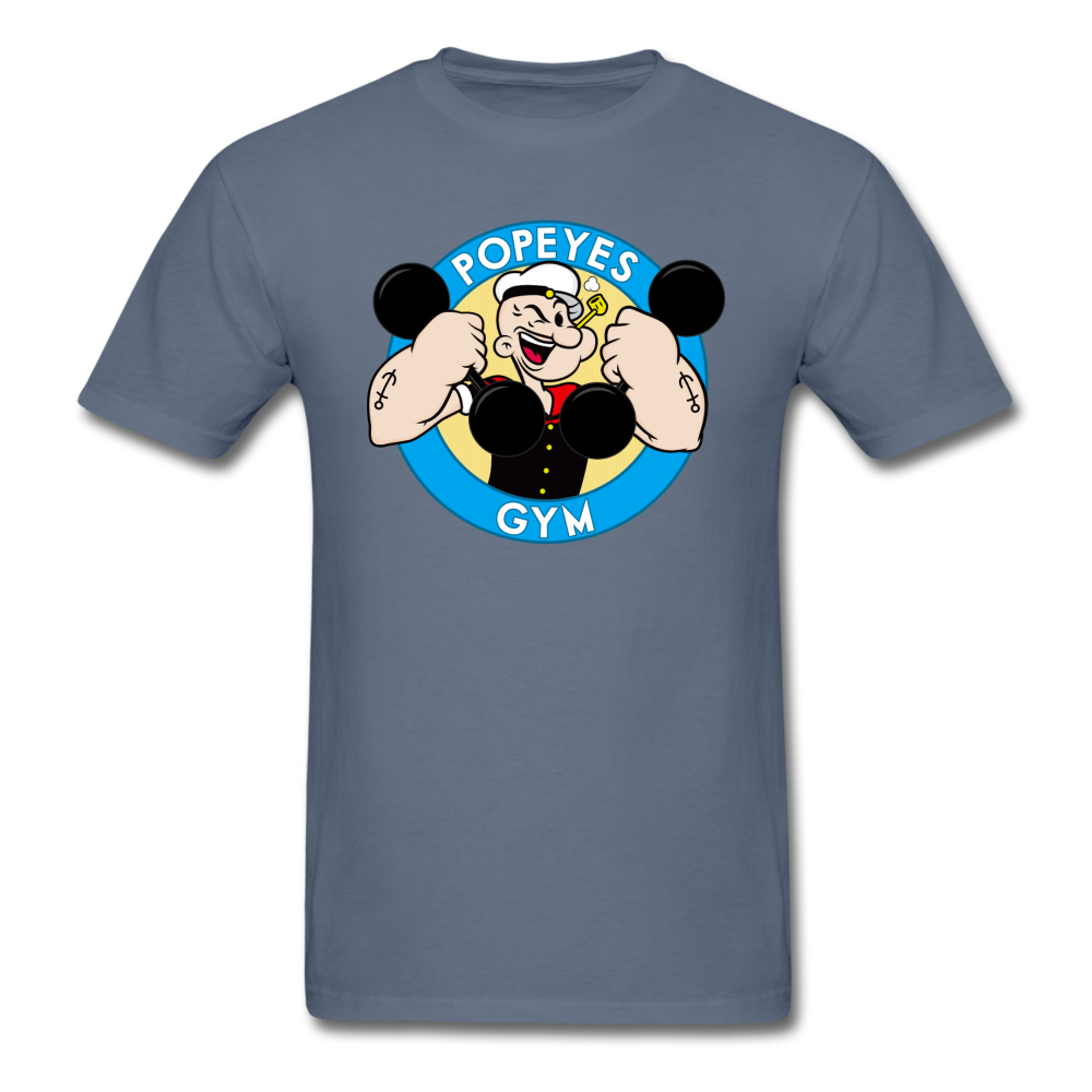 POPEYES GYM Unisex T-Shirt - denim