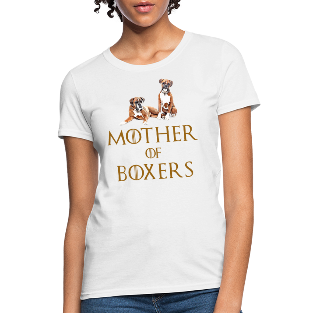 Mother of Boxers - T-Shirt - white