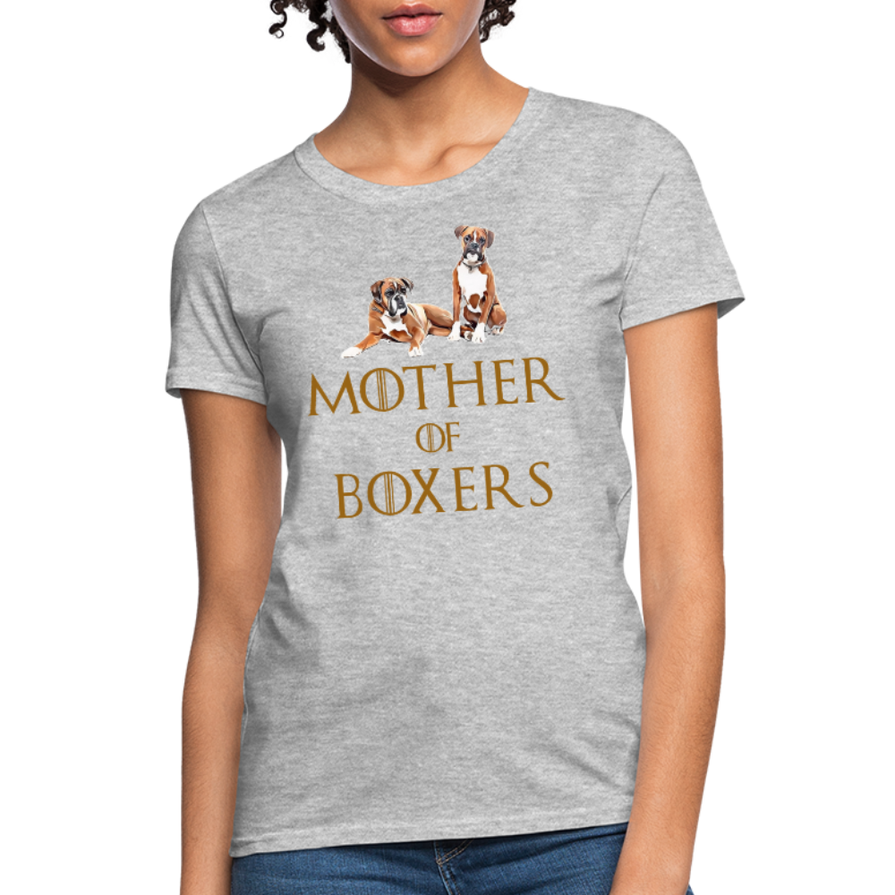 Mother of Boxers - T-Shirt - heather gray