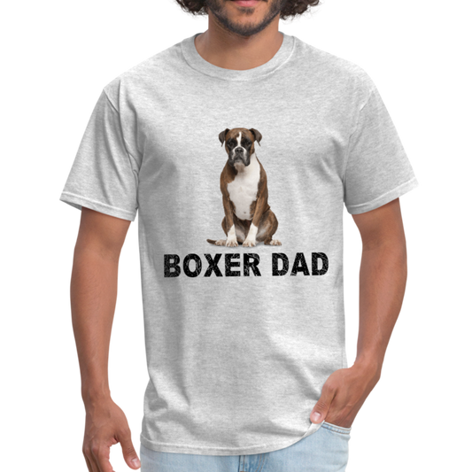 Boxer Dad T-Shirt - heather gray