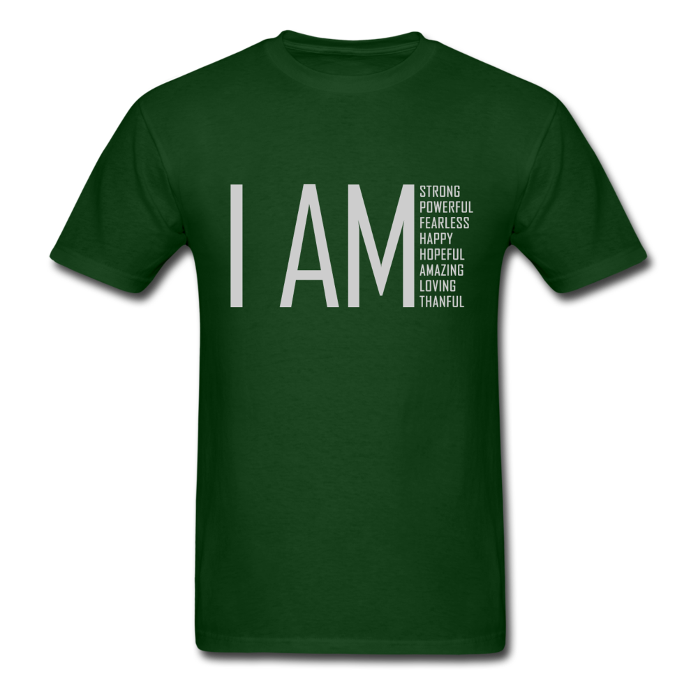 I AM Strong, Powerful, Fearless - Unisex Classic T-Shirt - forest green