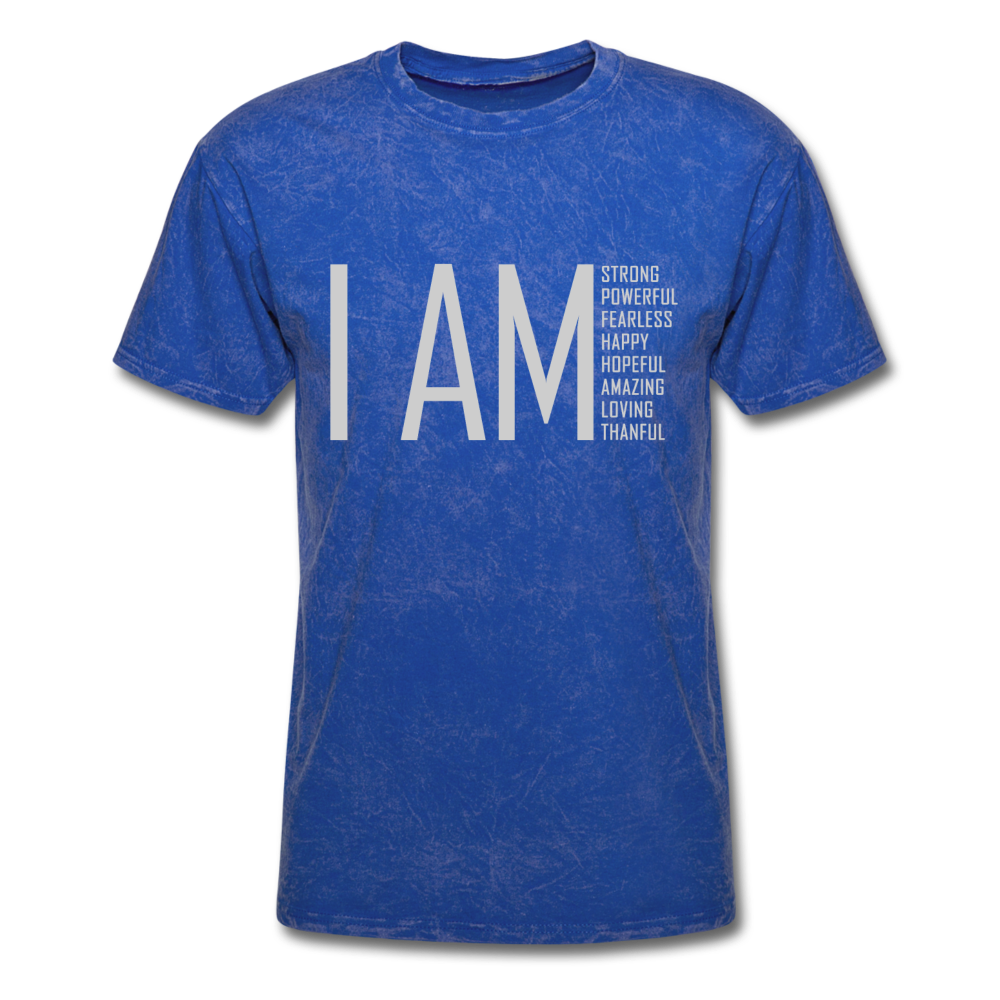 I AM Strong, Powerful, Fearless - Unisex Classic T-Shirt - mineral royal