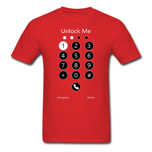 Unlock Me - Unisex Classic T-Shirt - red