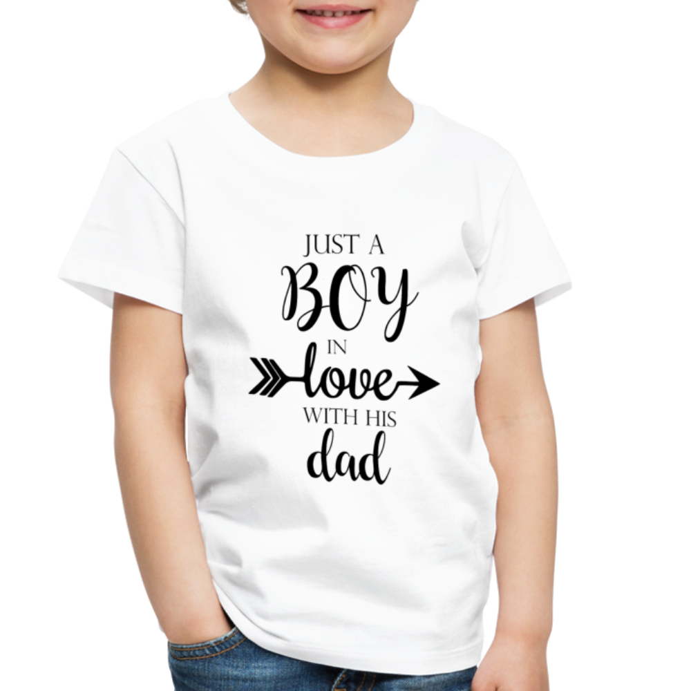 Just A Dad In Love With His Boy / Girl - Family T-Shirt