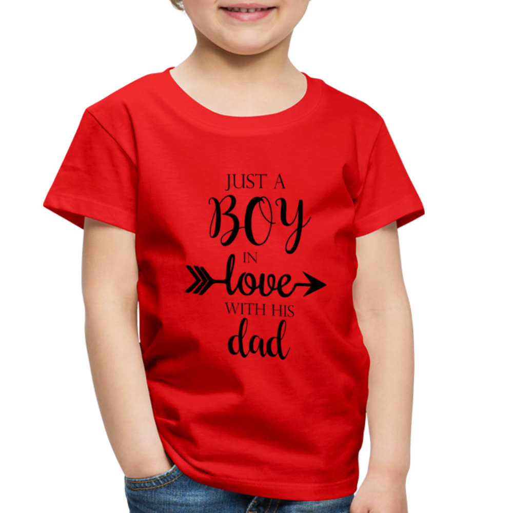 Just A Dad In Love With His Boy / Girl - Family T-Shirt