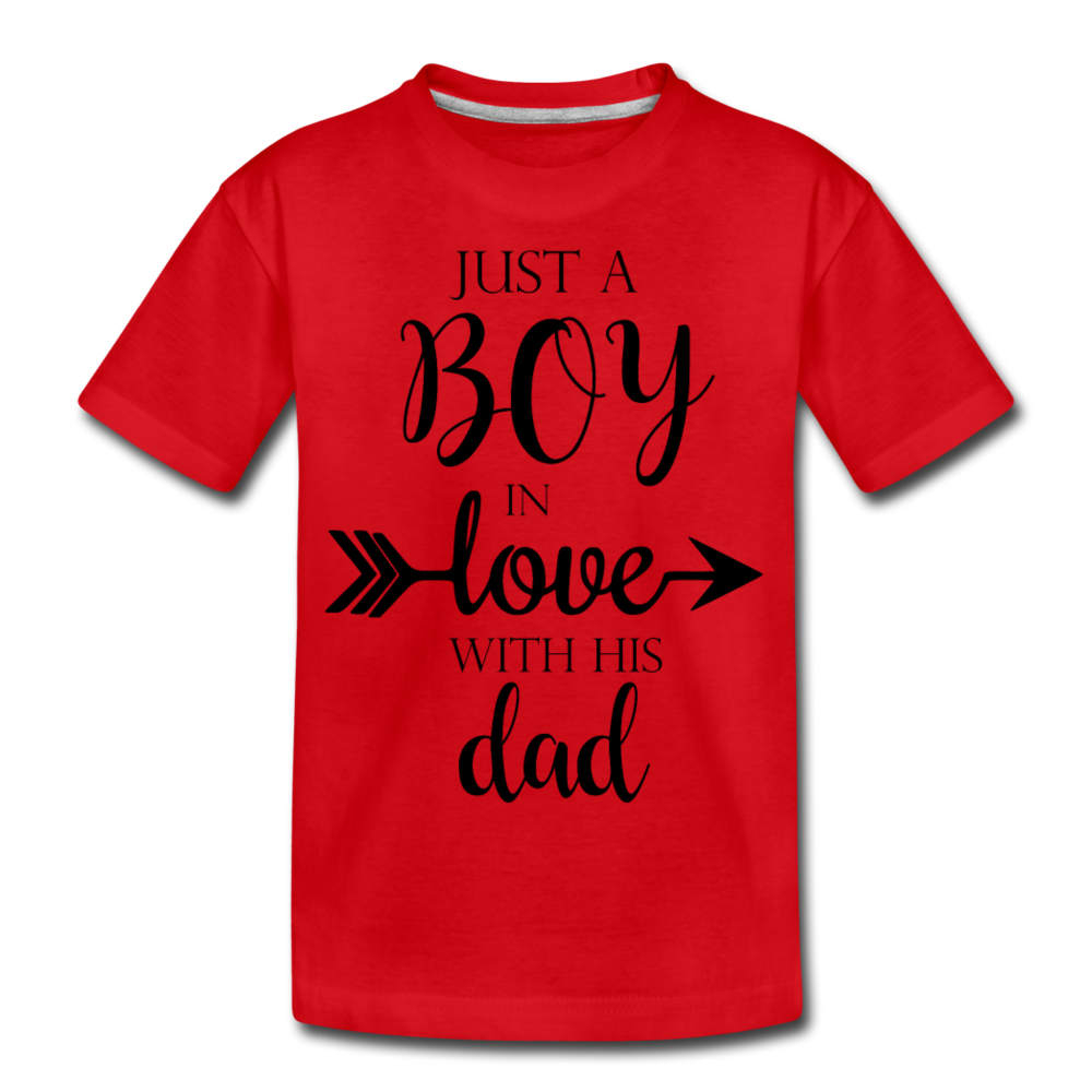 Just A Dad In Love With His Boy / Girl - Family T-Shirt