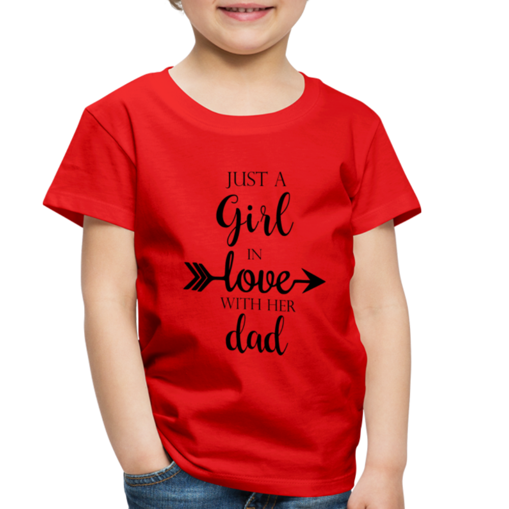Just A Dad In Love With His Boy / Girl - Family T-Shirt