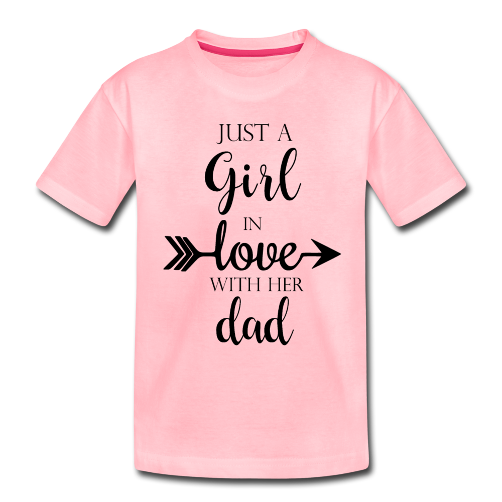 Just A Dad In Love With His Boy / Girl - Family T-Shirt