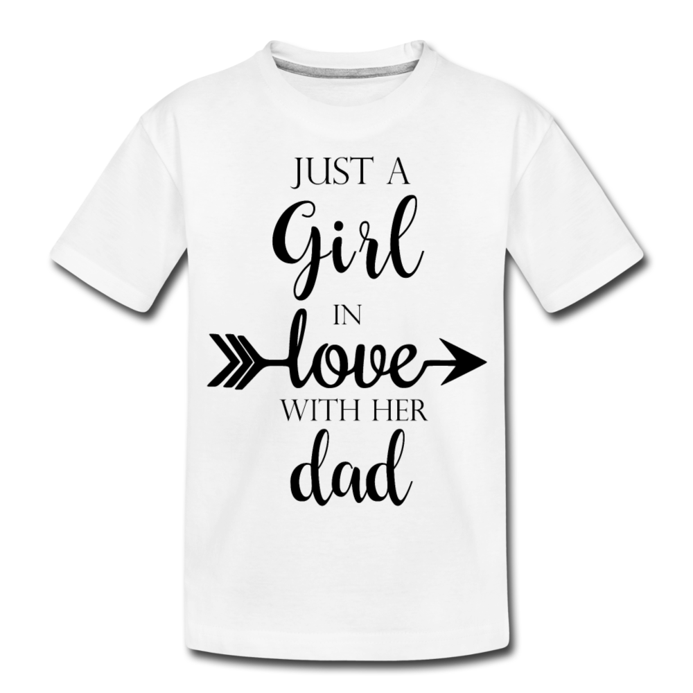 Just A Dad In Love With His Boy / Girl - Family T-Shirt