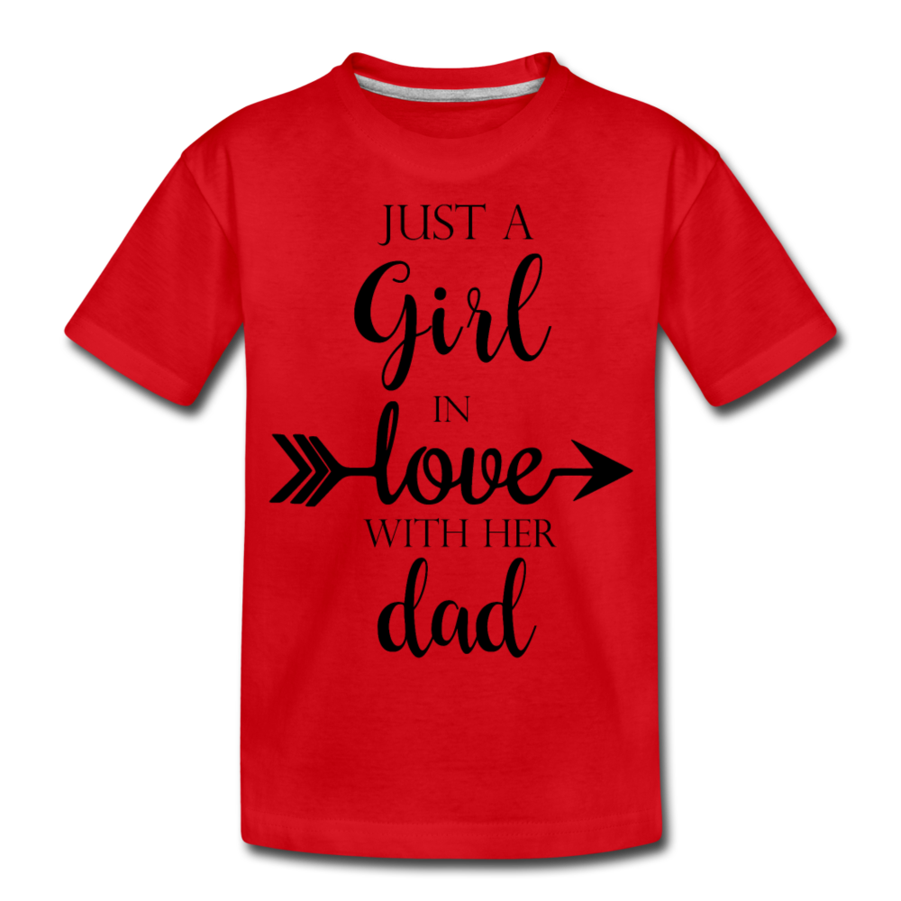 Just A Dad In Love With His Boy / Girl - Family T-Shirt