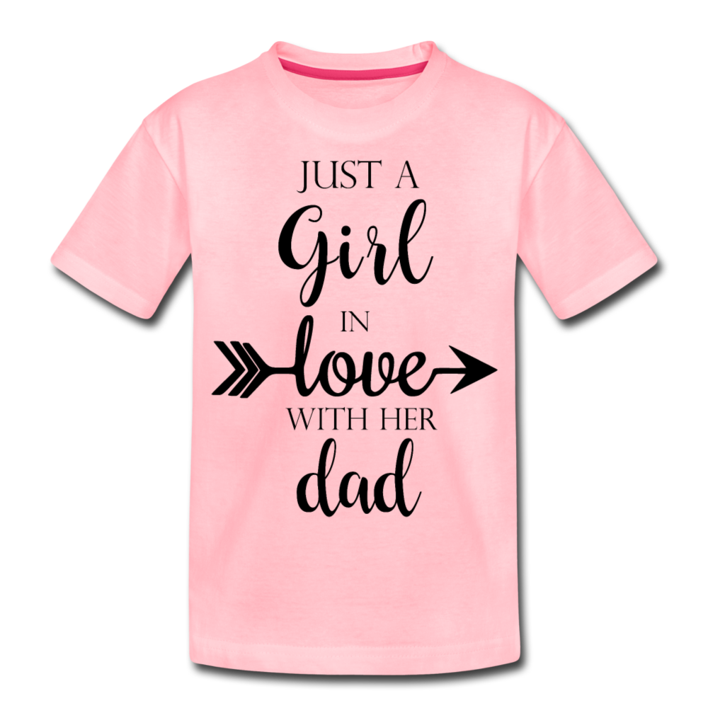 Just A Dad In Love With His Boy / Girl - Family T-Shirt
