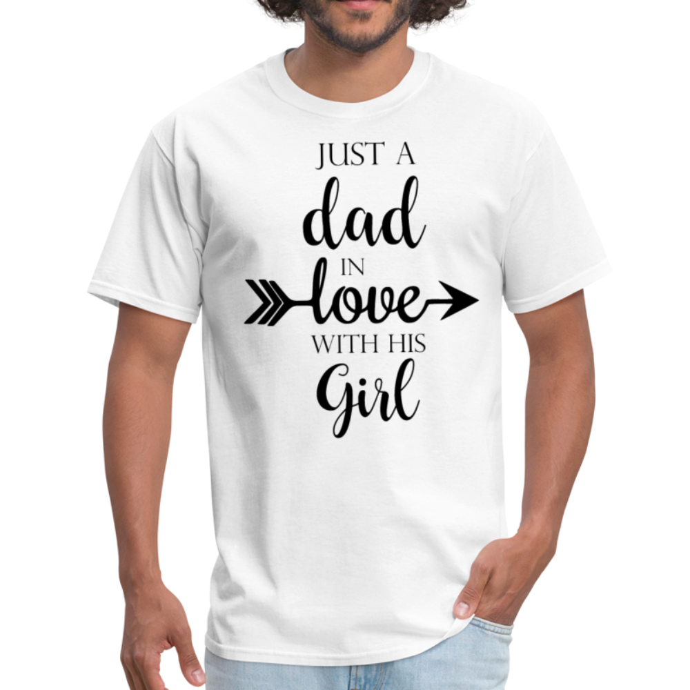 Just A Dad In Love With His Boy / Girl - Family T-Shirt