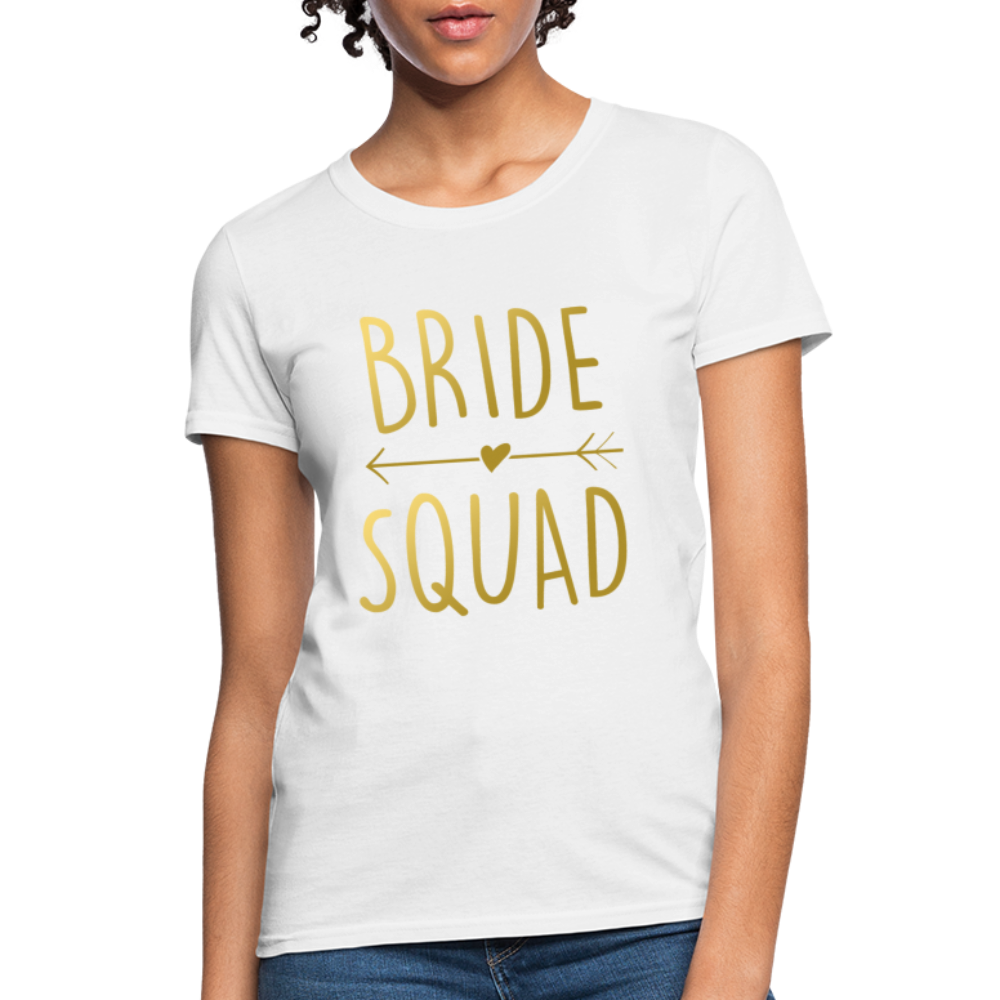 Bachelorette Shirts Bride & Bride Squad - Women'S T-Shirt