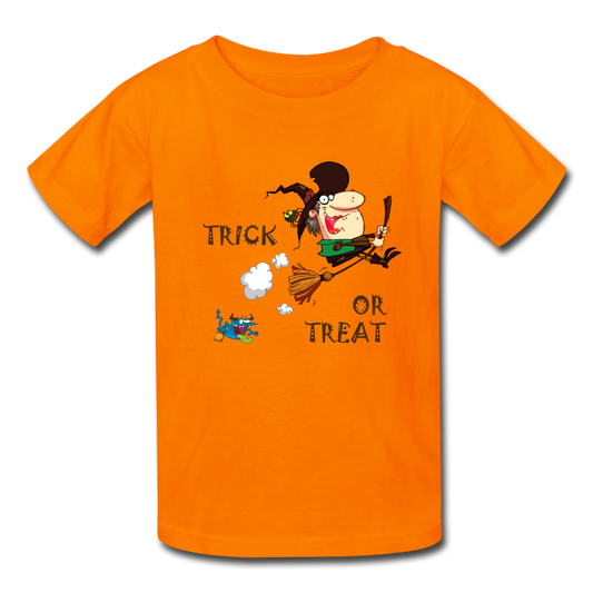 Trick or Treat (Halloween) - Kids' T-Shirt - orange