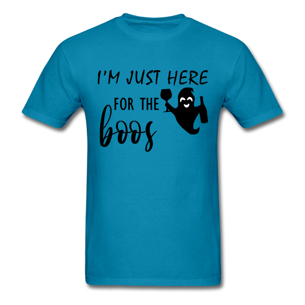 I'm Just here for the boos (Halloween) - Unisex Classic T-Shirt - turquoise