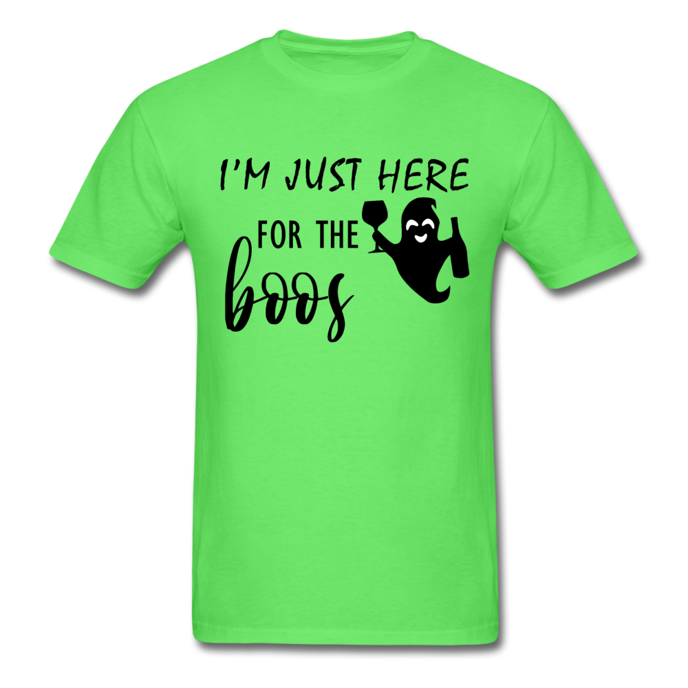 I'm Just here for the boos (Halloween) - Unisex Classic T-Shirt - kiwi