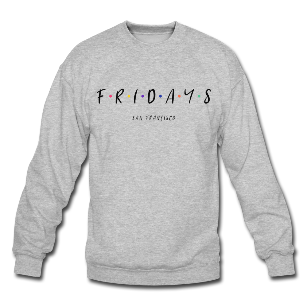 Fridays - Crewneck Sweatshirt - heather gray