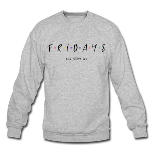 Fridays - Crewneck Sweatshirt - heather gray