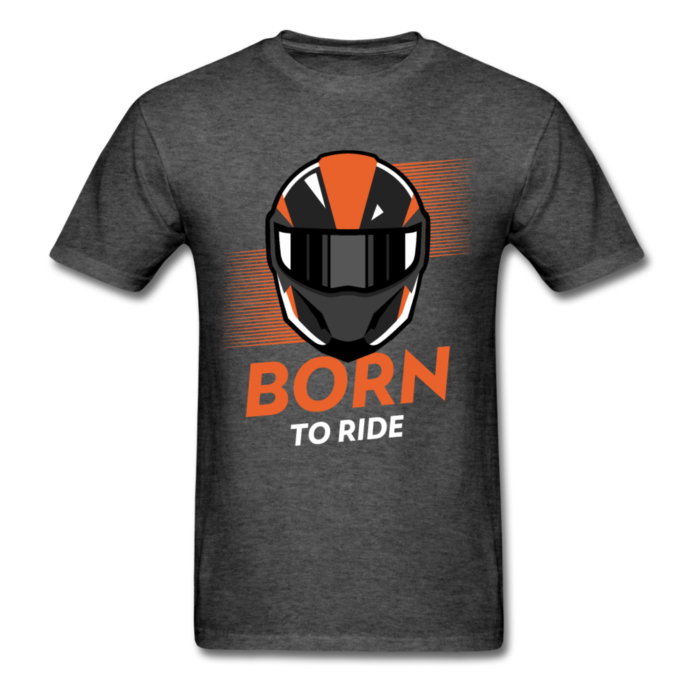 Born To Ride - Unisex Classic T-Shirt - heather black