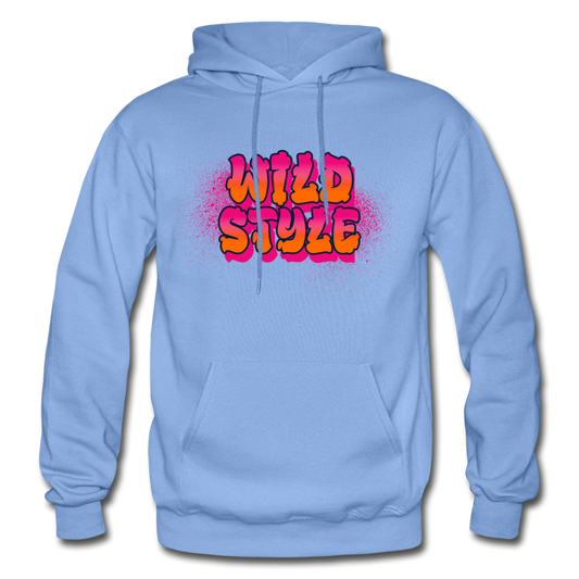 Wild Style - Heavy Blend Adult Hoodie - carolina blue