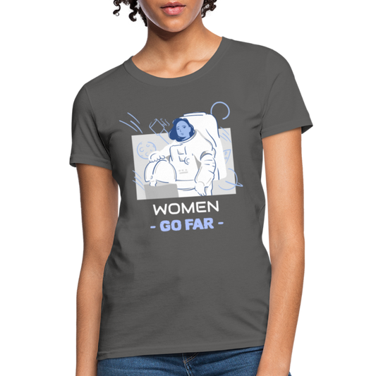 Women GO FAR - Women's T-Shirt - charcoal