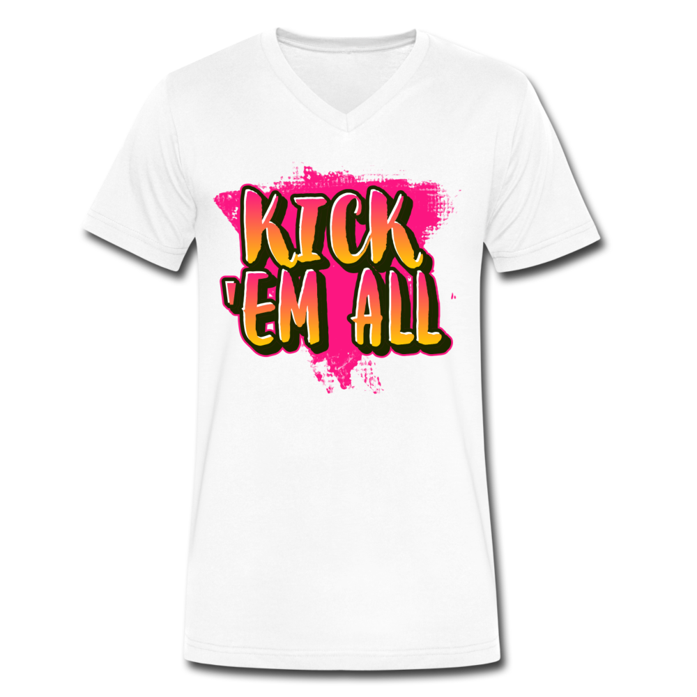 KICK 'EM ALL - Unisex Classic T-Shirt - white