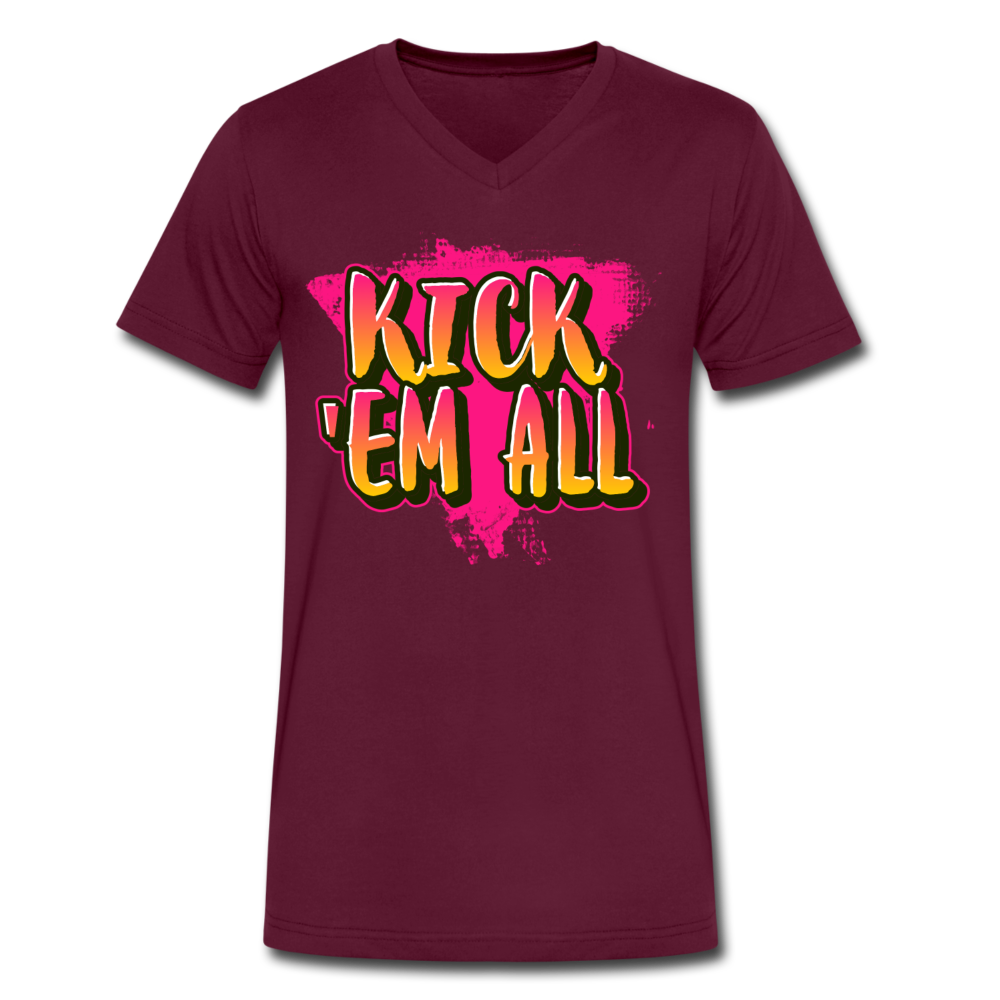 KICK 'EM ALL - Unisex Classic T-Shirt - maroon