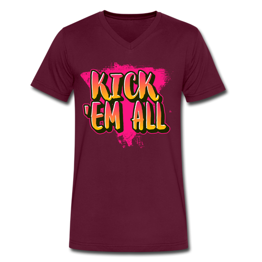 KICK 'EM ALL - Unisex Classic T-Shirt - maroon