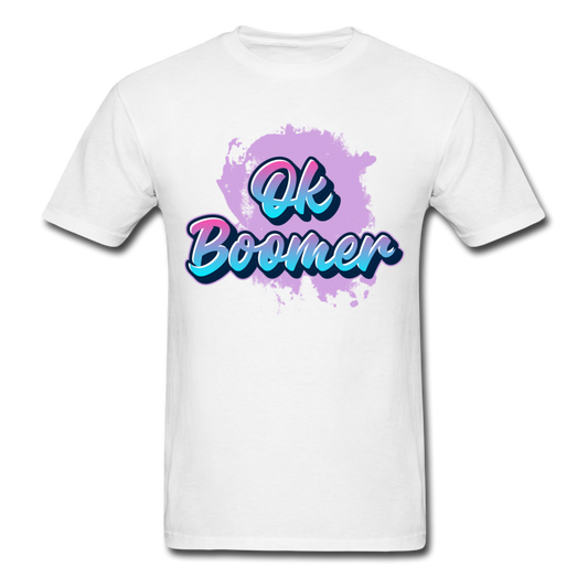 OK Boomer - Unisex Classic T-Shirt - white