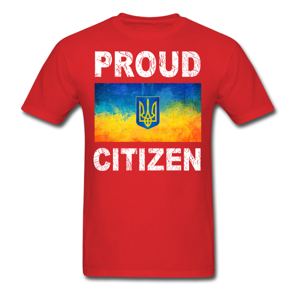 Camiseta unisex Proud Citizen, camiseta americana, irlandesa, canadiense, ucraniana, de varios países