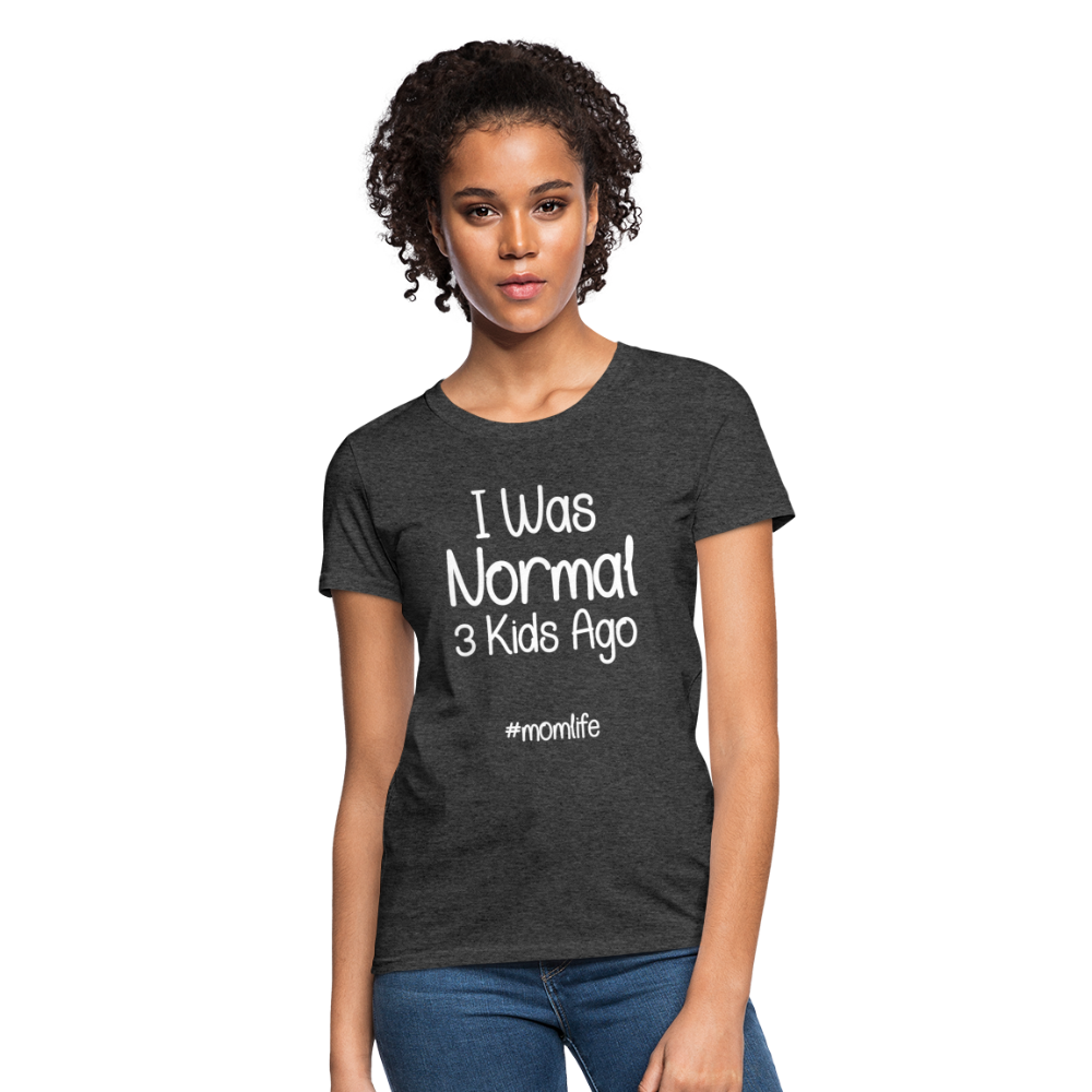 I Was Normal 3 Kids Ago Black - heather black