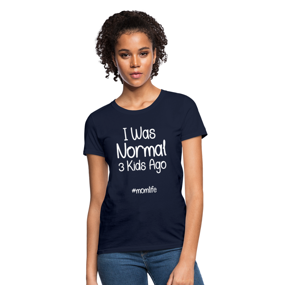 I Was Normal 3 Kids Ago Black - navy