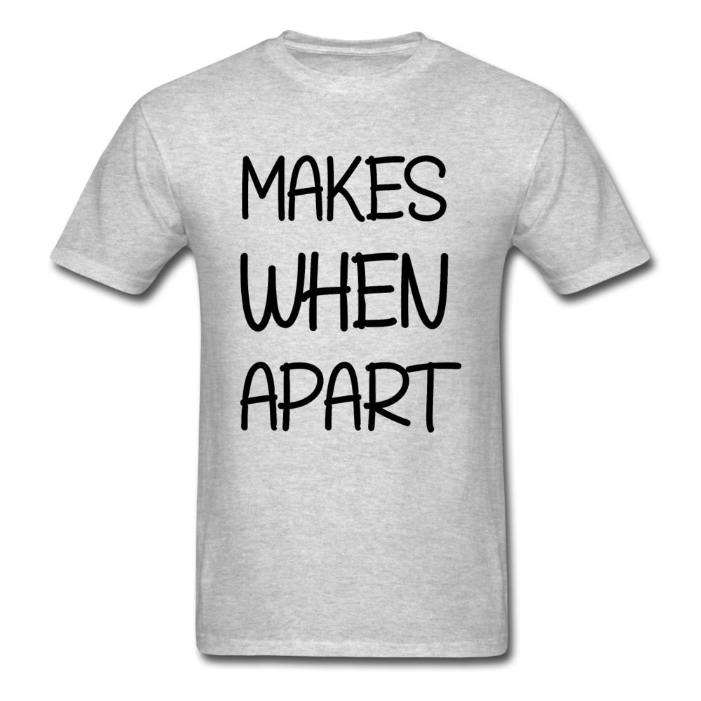 Nothing Makes sense BLACK 2 Unisex Classic T-Shirt - heather gray