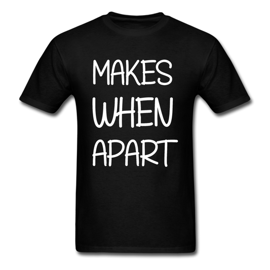 Nothing Makes sense WHITE 2 Unisex Classic T-Shirt - black