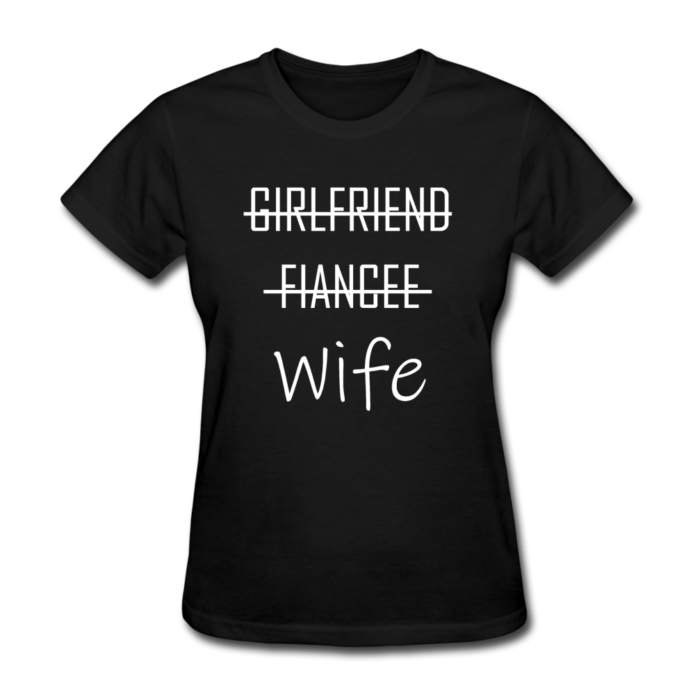 Girlfriend Fiancee Wife, Boyfriend Fiance Husband, Matching Couples, Wedding, Bride, Wifey Engagement, Just Married Shirt Set, Honeymoon Tee