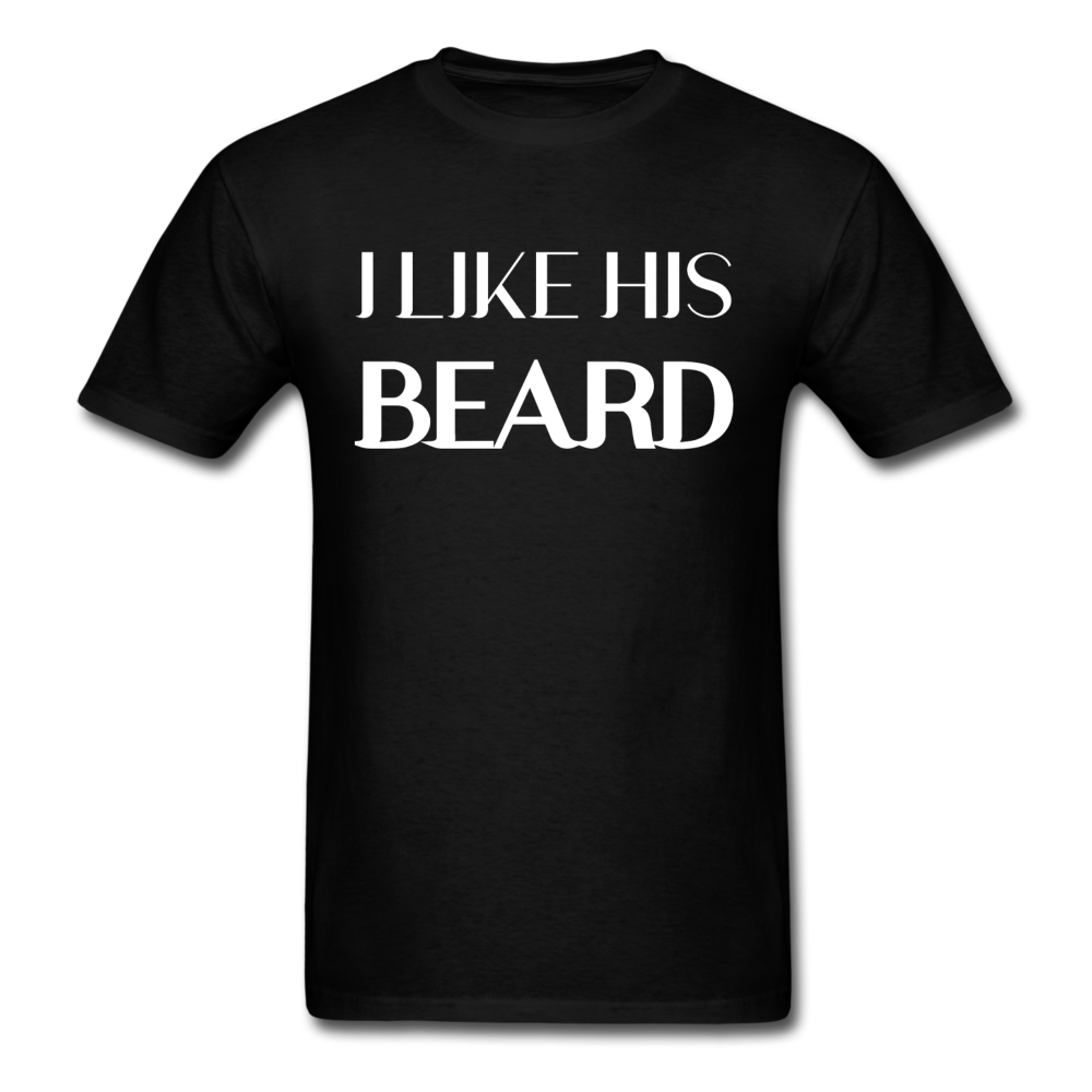 I Like His Beard I Like Her Butt Black Shirt, Funny Couple Shirt, Matching Shirt, Honeymoon Wedding Anniversary Husband and Wife Gift Shirt