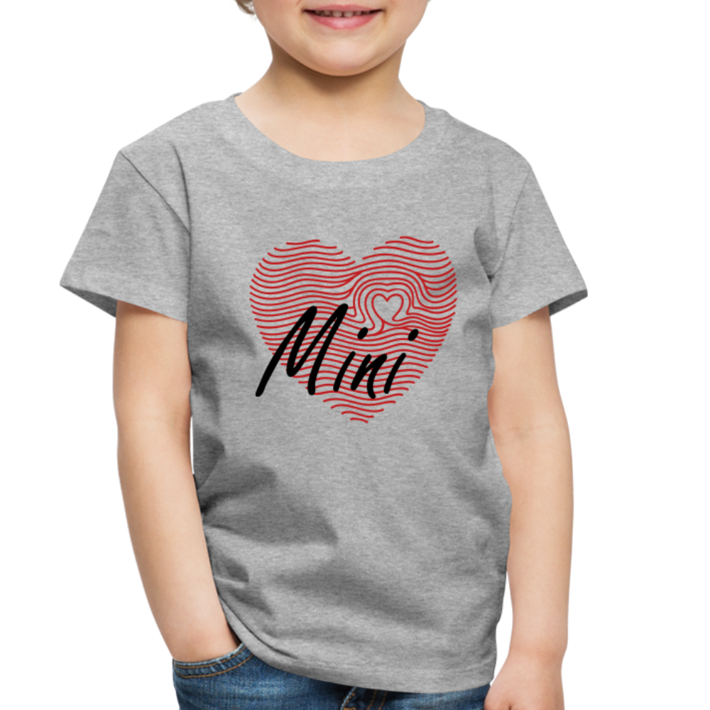 MAMA MINI - Toddler T-Shirt - heather gray