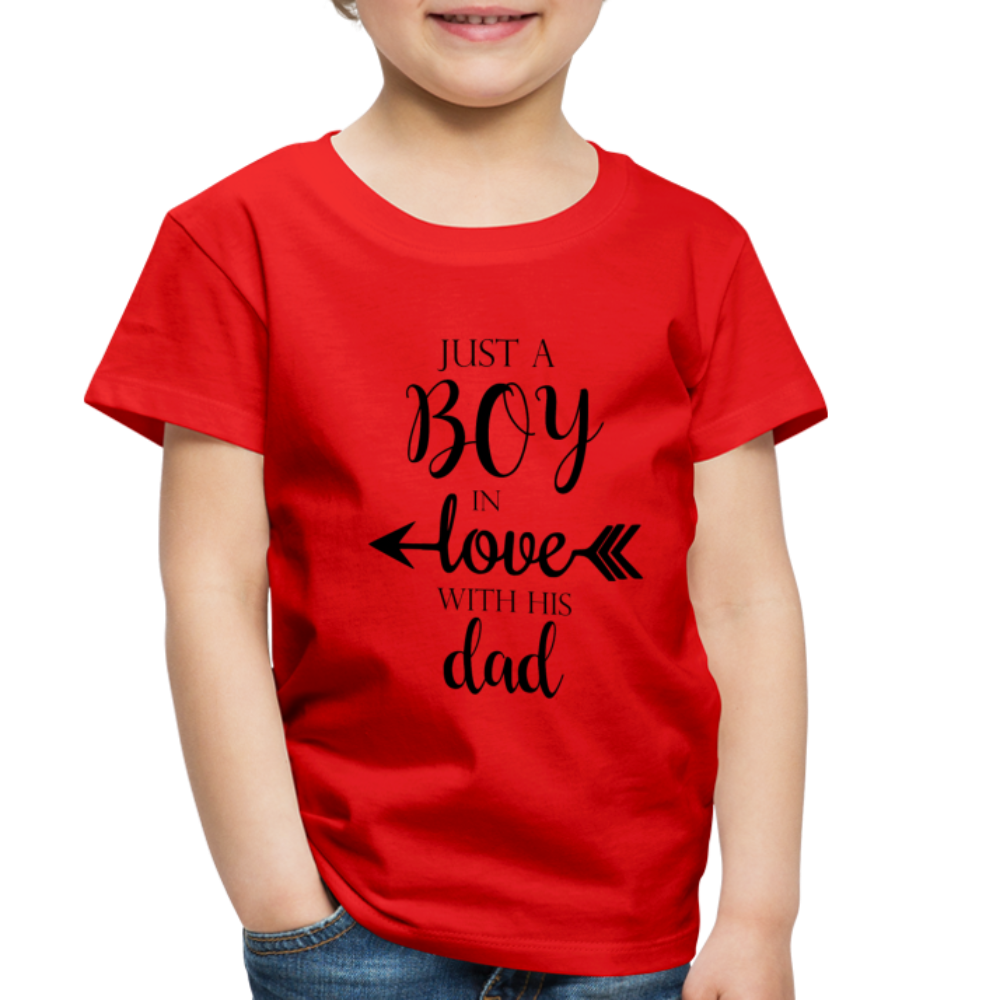 Just A Dad In Love With His Boy / Girl - Family T-Shirt
