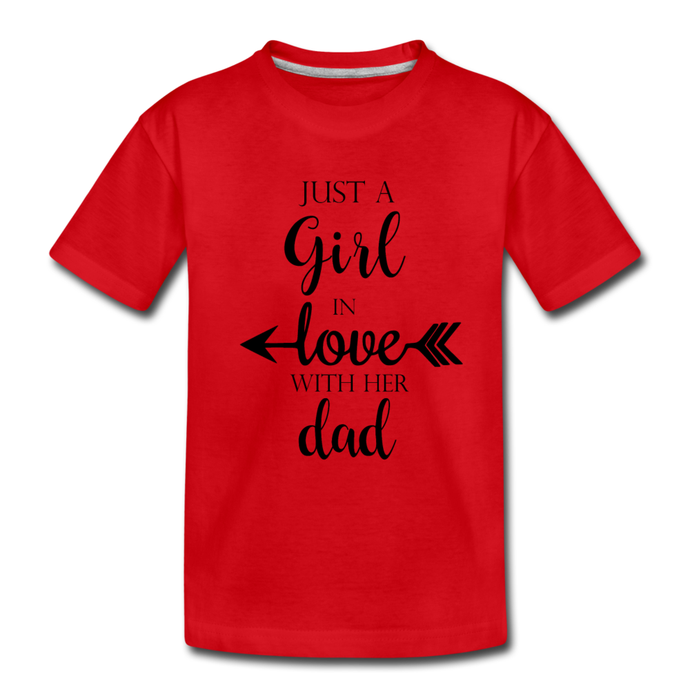 Just A Dad In Love With His Boy / Girl - Family T-Shirt