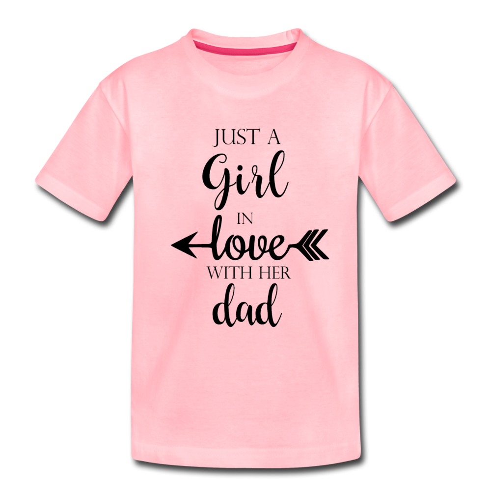 Just A Dad In Love With His Boy / Girl - Family T-Shirt